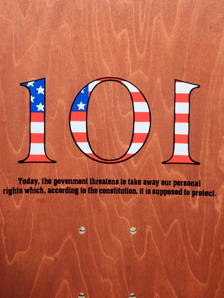 101 Natas Patriot Heat Transfer lasergunninja skates