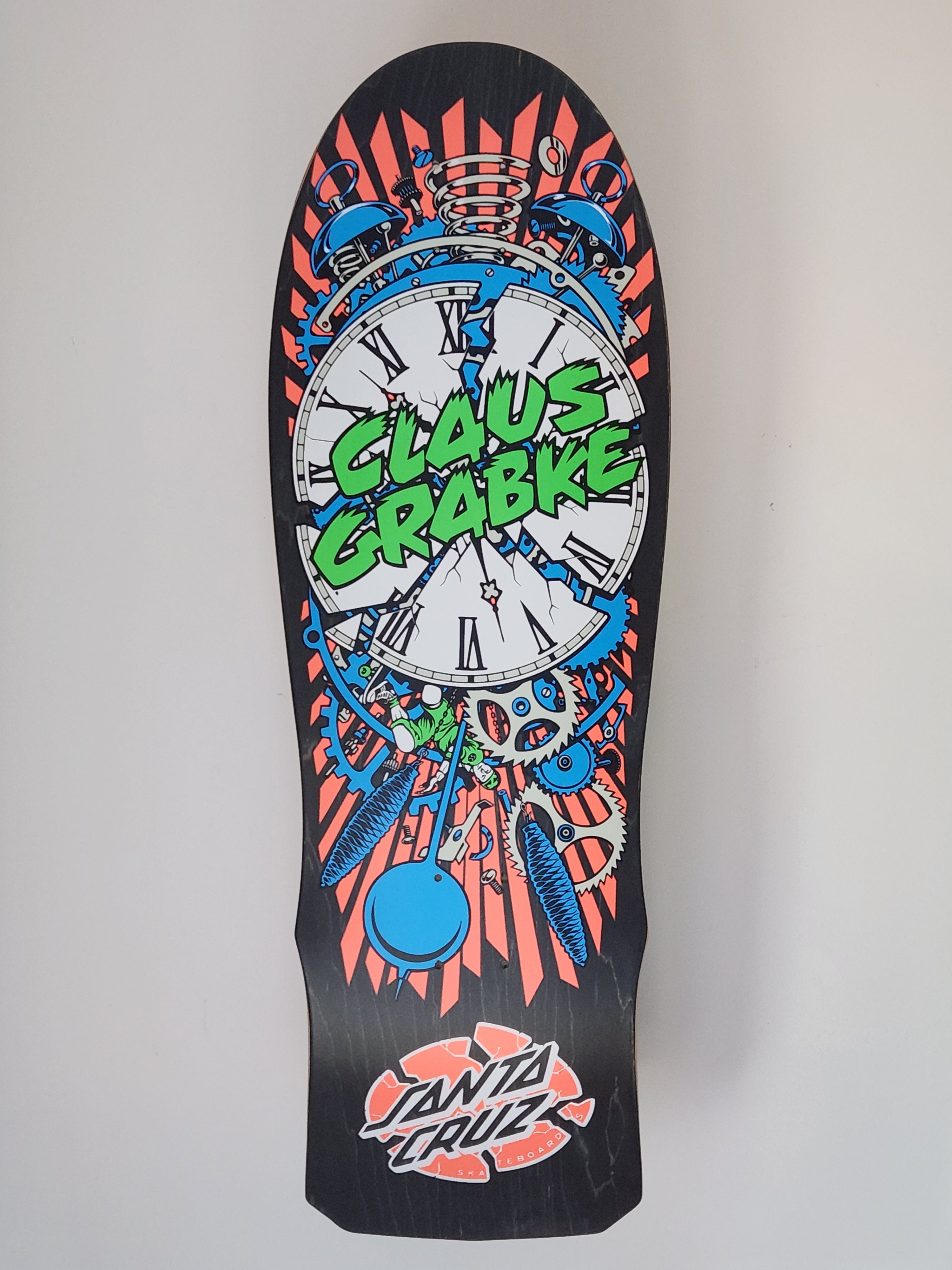 Santa Cruz - Claus Grabke - Exploding Clock – lasergunninja skates