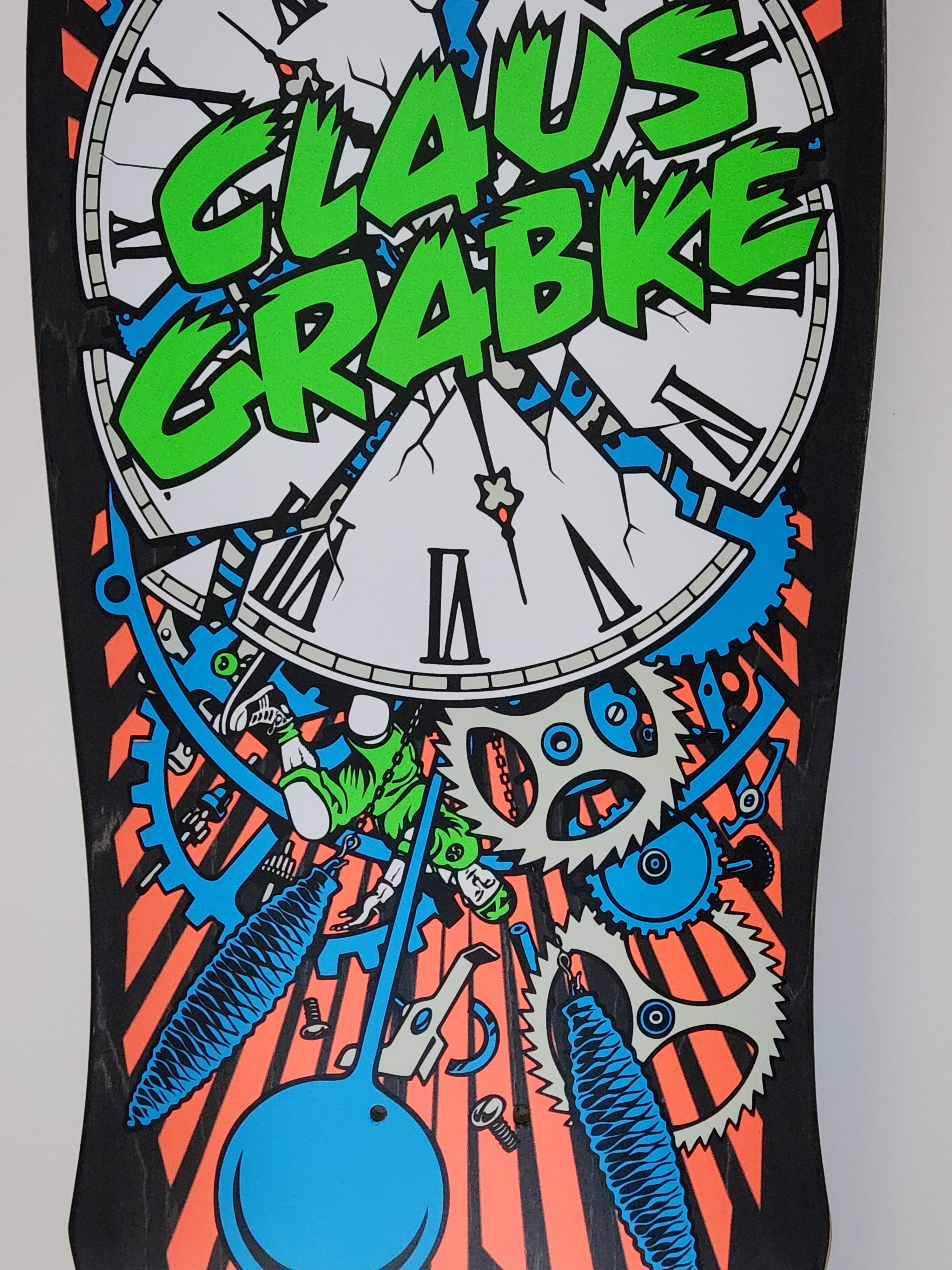 Santa Cruz - Claus Grabke - Exploding Clock – lasergunninja skates
