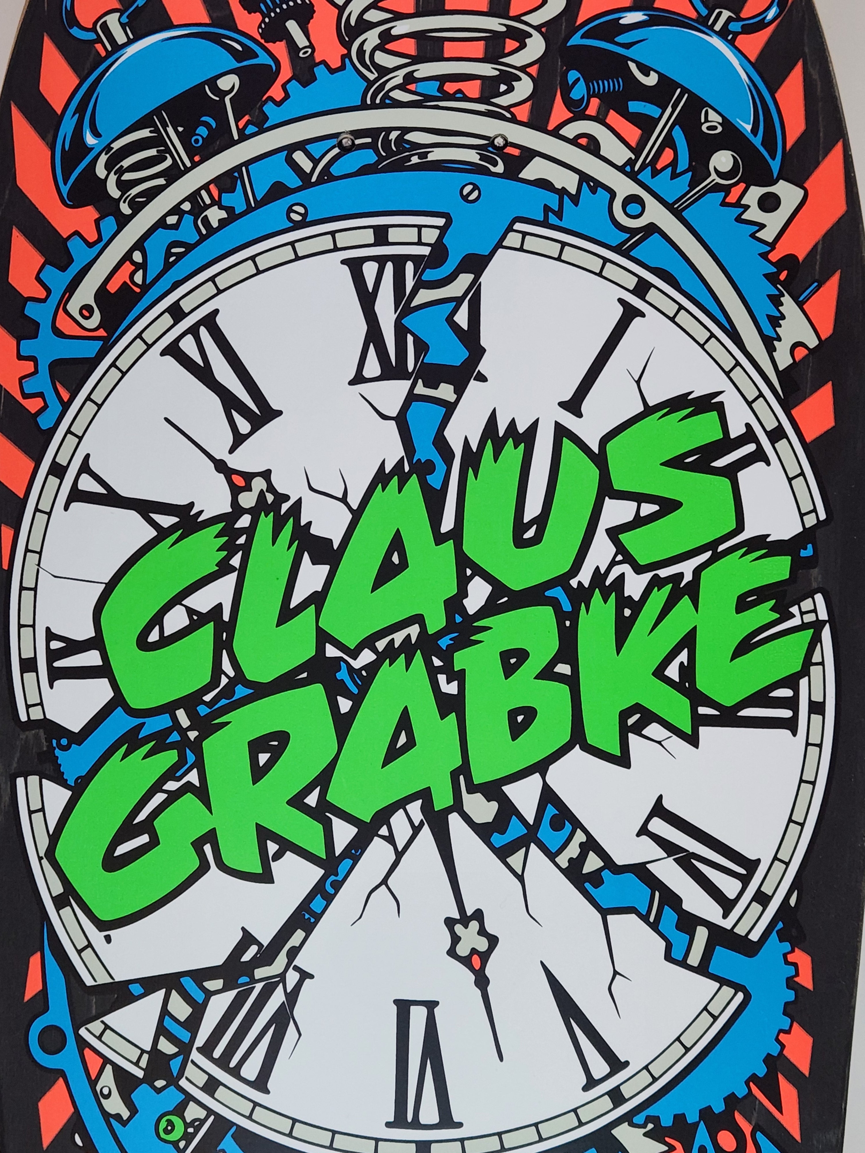 Santa Cruz - Claus Grabke - Exploding Clock – lasergunninja skates