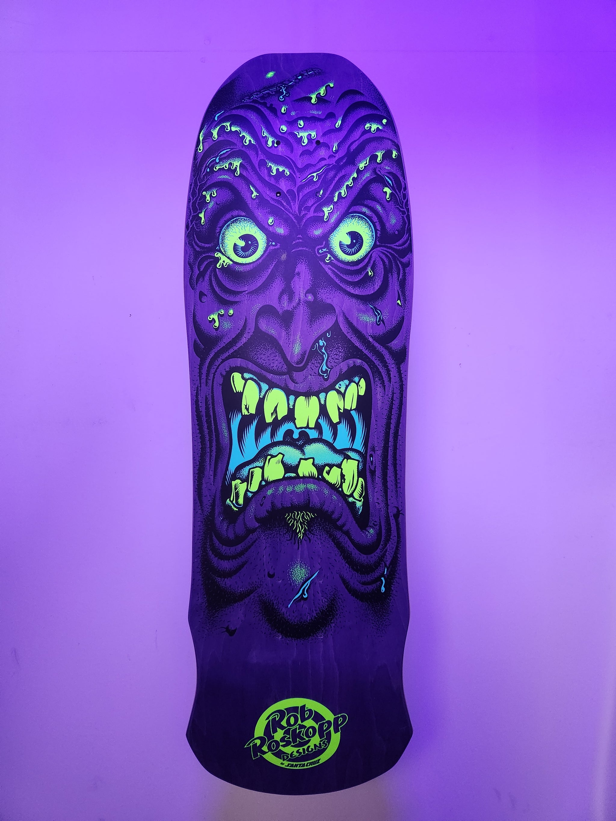 Santa Cruz - Rob Roskopp - Face - Purple stain – lasergunninja skates