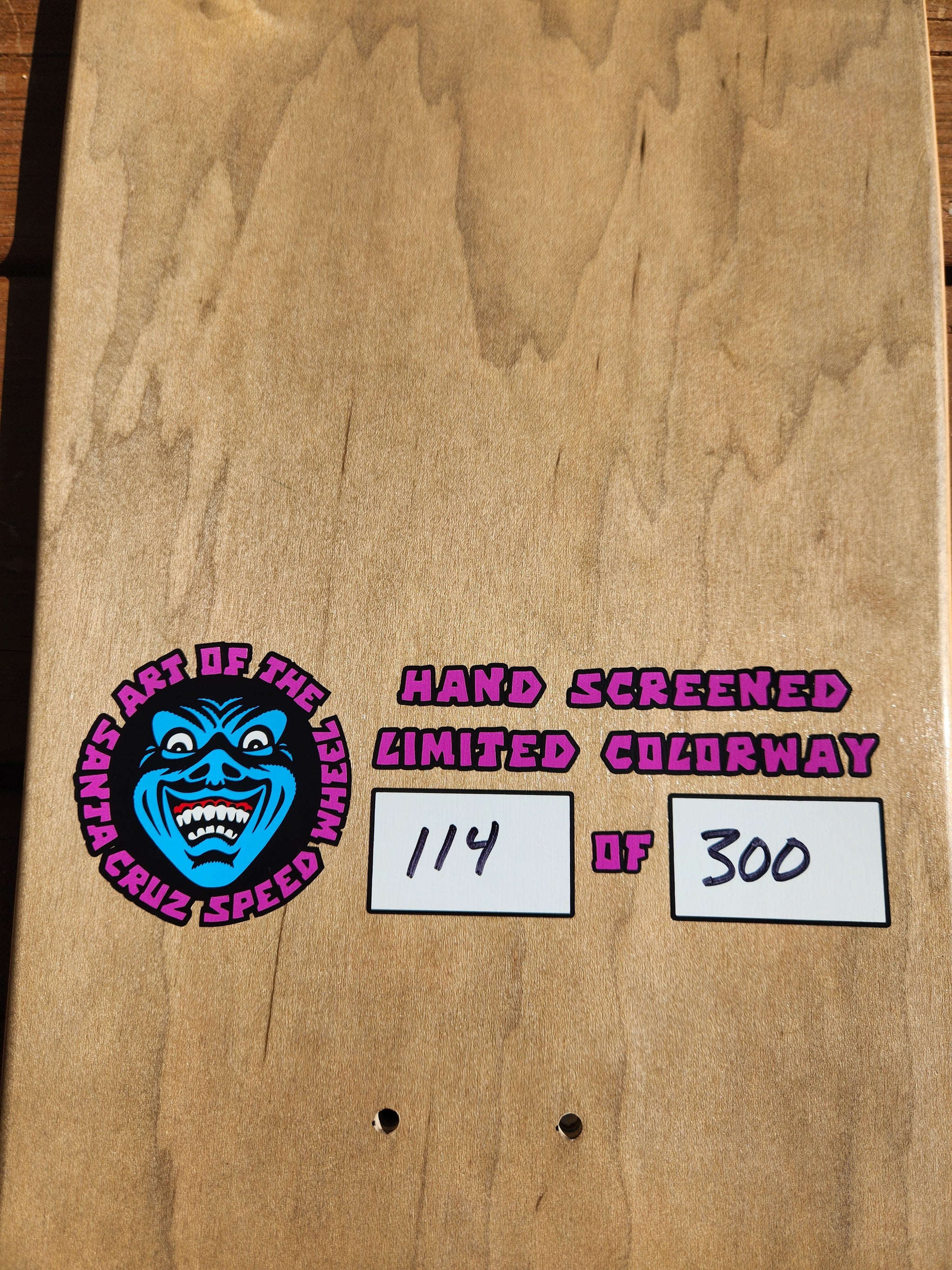 Santa Cruz - Speed Wheels Vein Hand - LMTD - 1/300 - Jim Phillips